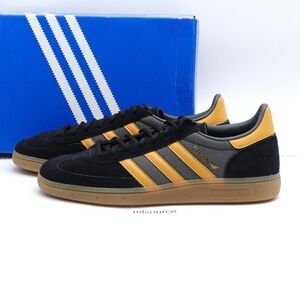 NEW Size 10 Men's adidas Originals Handball Spezial Sneakers IF9528 Core Black